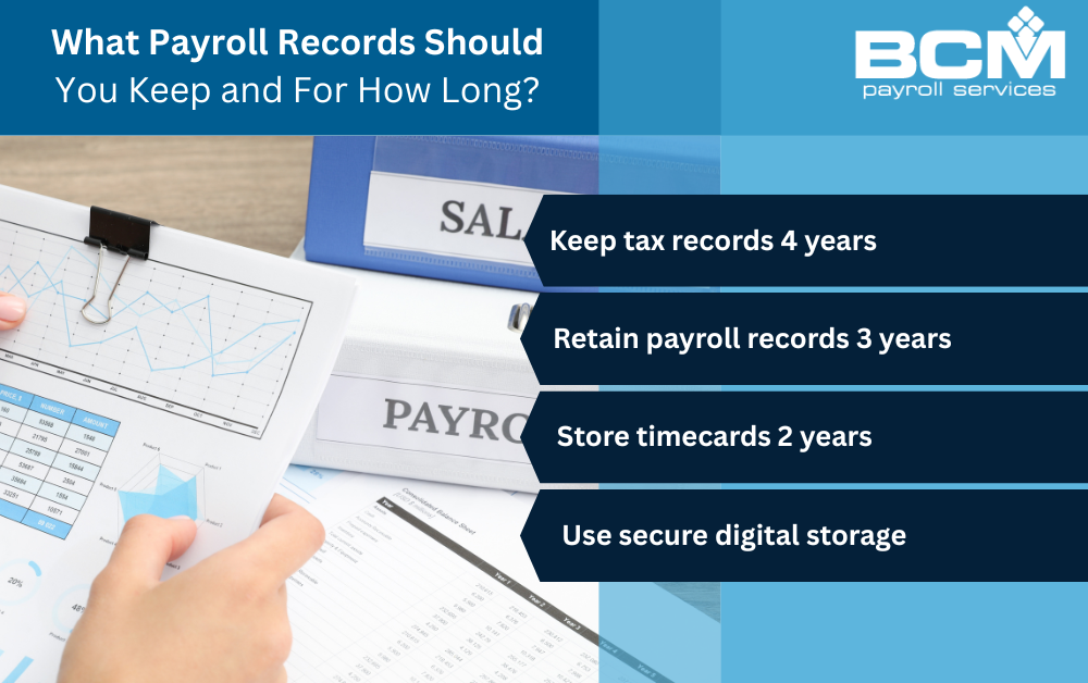 What Payroll Records Should You Keep and For How Long?